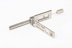 RLOKK Dietrich e Decoder Strumento per serratura della porta, strumenti professionali per fabbro, apri rapido (SS005)