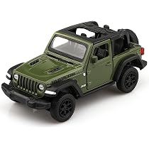 Jeep Wrangler Rubicon Miniature Diecast 1:27 - Couleur Variable, Modèle 31245 - NEUVE Dans Sa Boîte