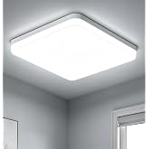 Kambo LED Ceiling Lamp 48W Square Ceiling Light 4320LM Cool White 6500K | Modern Ceiling Light for Bathroom Kitchen Living Ro
