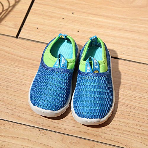 Weiches Mesh Flach Rutschfest Kinderschuhe Ultraleicht Weicher Sohlen Sandalen Breathable Sommer Haushalt und Outdoor Turnschuhe Unisex Mädchen Jungs - 4