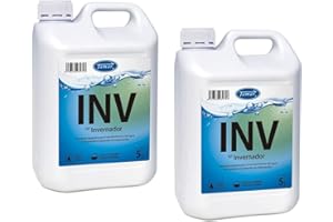 Tamar Invernador Liquido para Piscinas, Invernaje y conservación, alguicida, 5 litros. Pack de 2 Unidades
