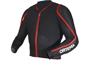 ORTEMA ORTHO-MAX Giacca unisex – Giacca protettiva per una protezione ottimale a tutto tondo – Protegge la colonna vertebrale, le spalle e i gomiti – Motocross/Enduro