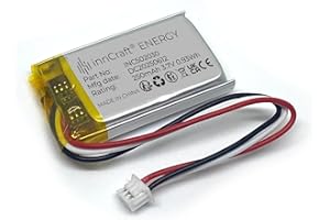 Akumulator Litowo Polimerowy innCraft Energy 250mAh 3.7V, 30x20x5 Model 502030 3P Molex 51021-030 1.25mm konektor