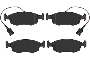 TRW GDB1900 Pastiglie Freno Set di 4 para Fiat 500 (312_) 2007 - Assale anteriore e Altri Veicoli