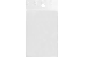 Carte Dozio - Buste trasparenti con chiusura a pressione - Formato interno mm 40x60 - Confezione da 1.000 pz