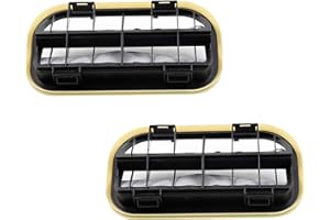 CANTONDZ Air Vent Grille Cover Right Front Compatible with W176 A-Class W245 B-Class X156 GLA C117 X117 CLA A1768302700 A1698300342 Matte Black