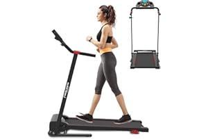 Tapis de Course électrique pour la Maison Tapis de Course Pliable 10km/h 12km/h 1-2.5PS 12 programmes prédéfinis Écran LCD 1-10km/h 1-12 km/h Modèle 2023 Inclinaison Manuelle à 3 Niveaux