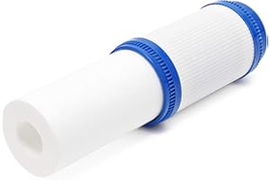Naturewater PC-10 Sedimentfilter Aktivkohle Granulat 10 Zoll (254 mm) 5 µ Ersatz Wasserfilter, Umkehrosmose Filter, Ersatz Filterkartusche