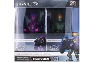 Exquisite Gaming Halo 20th Anniversary Figur Cable Guy Master Chief & Cortana 20 cm, 2 Stück