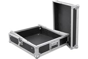 Roadinger 3011157D MCV-19 - Caja rígida de transporte para mezclador profesional (12HE), color negro
