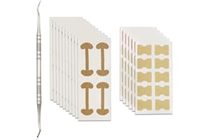 LOKXMVE Ingrowing Toenail Treatment Kit,2 Types Ingrown Toenail Corrector Stickers with Ingrown Toenail Tool, Professional Ingrowing Toenail Correction Patches,In Grown Toe Nail Treatment