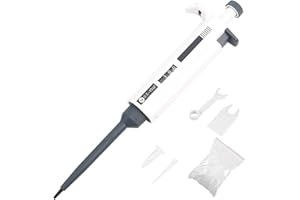 JEANOKO 1 szt. jednokanałowa ręczna regulowana pipety pipety narzędzie laboratoryjne 0,5 ~ 10 ul pipety autoklawowalne