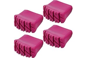 Cabilock Ersatzfüße für Leitern, 4 Stücke Fußkappen Antirutsch Schutzkappen Ersatz für Klappleiter Heimarbeiter Baustelle Teleskopleitern Technische Leitern