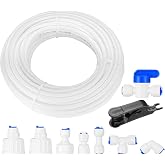 Universal Water Supply Line Connection Kit 20 M, Water Hose Connector for Refrigerator, Refrigerator, Water Filter Connection