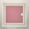 Plasterboard 200mm x 200mm Access Panel Fire Rated Inspection Hatch Beaded Frame Lock & Key