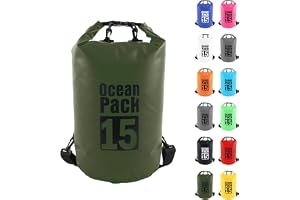 MOMAHUA vattentät väska, Salbeigrän, 15L