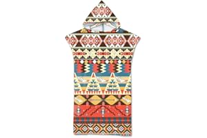 Odot Poncho Toalla con Capucha Adulto Natación Playa Surf Albornoz para Cambiarse de Ropa Toalla de Microfibra Albornoces Nadar Playa Baño Verano