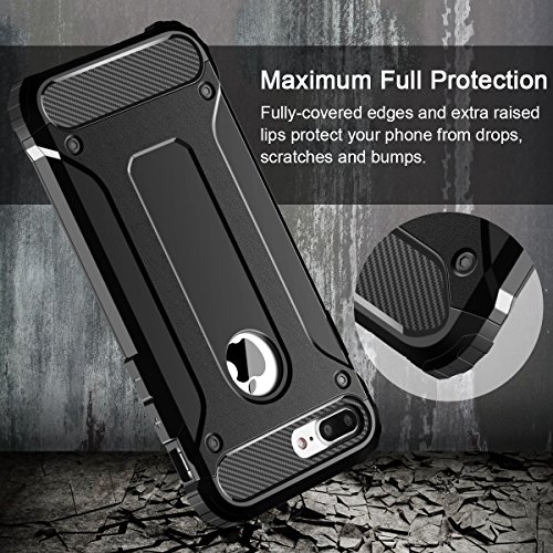Funda iPhone 7 Plus Coolden High Pro Shield iPhone 7 Plus Funda Carcasa Protector Doble Capa TPU PC Resistente a los ara azos Ajuste delgado Cover Choque Absorci n Case para iPhone 7 8 Plus-Negro reviews Funda iPhone 7 Plus Coolden High Pro Shield iPhone 7 Plus Funda Carcasa Protector Doble Capa TPU PC Resistente a los ara azos Ajuste delgado Cover Choque Absorci n Case para iPhone 7 8 Plus-Negro