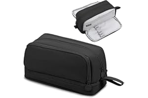 Tesmien Astuccio Scuola Portacolori Astuccio 4 Scomparti Grande Capacità Astuccio Bambina Ragazza Ragazzo Astucci Per La Scuola Astuccio,nero