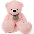AVSHUB Soft Toy Teddy Bear 3 Feet for Girl Lovable Huggable Teddy Bear | Plushie Soft Toys for Kids | Plush Soft Toys for Baby Boys and Girls Kids - Teddy | Birthday & Valentine Gift (Pink)