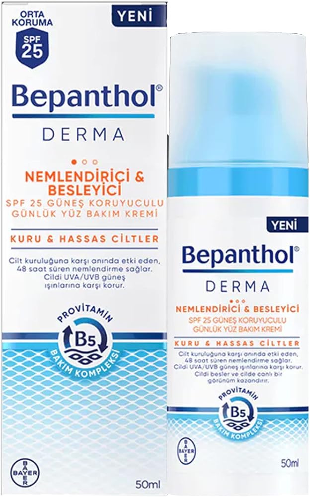 Bepanthol Derma Expert Koruyucu SPF 25 Yüz Bakım Kremi