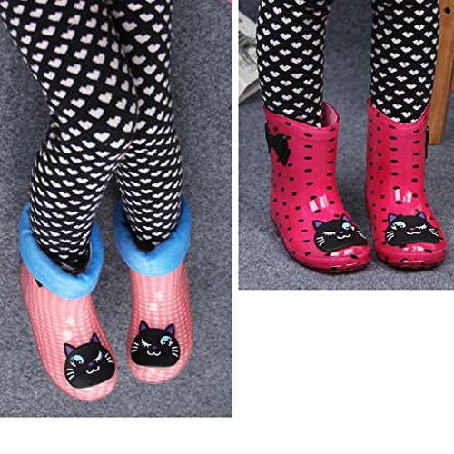 Jungen Gummistiefel Kinderschuh Baby Wasserdicht Schuhe (Alter 2-6 Jahre) GudeHome - 4