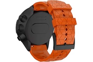 WIIKAI Bracelet Compatible avec SUUNTO 9 Baro/SUUNTO 9 Réglables Replacement Band pour for SUUNTO 9 Baro/SUUNTO 9 Wristband Bracelet de montres.