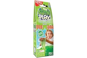 Zimpli Kids - Eco Slime Play Green, Convierte mágicamente el Agua en pegajosa y Colorida, Juguetes de Aprendizaje Preescolar respetuosos con el Medio Ambiente para niños pequeños, Juguete de Juego