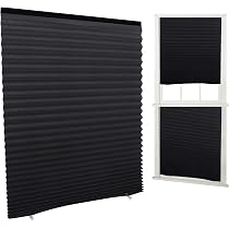 Tende Oscuranti Adesive Non Forate, 2 Pezzi 150x60 Cm, In Tessuto Non Tessuto, Termoisolanti, Regolabili, Per Privacy In Camera, Cucina, Bagno - 4