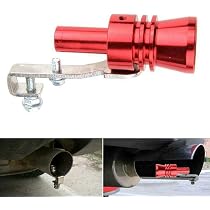 LanCo Turbo Whistle Valvola Blow Off Simulator - Tubo Scarico Auto In Alluminio Rosso - Foto 1