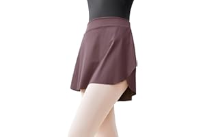 Daydance Ballettrock zum Überziehen, elastischer Minirock zum Tanzen