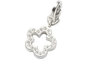 Fossil Damen-Anhänger Edelstahl Zirkonia weiß-JF85929040