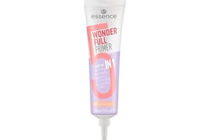 Essence Cosmetics Wonder Full Primer Viso 5 in 1, Idratante, Opacizzante, Curativo, Opaca, 30 ml