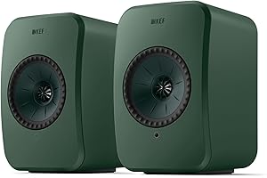 KEF LSX II LT Sistema de Altavoces inalámbricos, Verde Salvia | Música | Home Cinema y TV | Gaming | HDMI ARC | USB-C | Bluetooth | AirPlay 2 | Chromecast | Spotify