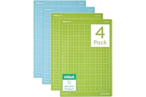 Cricut Matten-Mixpack 21,6 x 30,5 cm – 4er-Pack