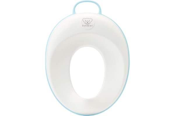BABYBJÖRN Réducteur de Toilette, Blanc/Turquoise