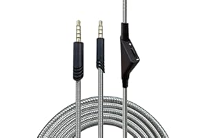Xingsiyue Cavo di Ricambio Compatibile con Astro A10 A40 A30 A50 Cuffie da Gioco/PS4/Xbox One/Switch - con Controllo del Volume Cordone Audio da 3.5mm