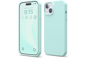 elago Etui Kompatybilne z iPhone 15, Etui z Płynnego Silikonu, Etui Ochronne Na Całą Obudowę, Odporne Na Wstrząsy, Smukłe Etui Na Telefon, Odporne Na Zarysowania, Miękka Wyściółka z Mikrofibry, 6,1"