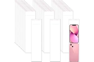 LUCYSTUDIO Bolsas de Celofán Autodhesiva Largo 8x28cm 100pcs Bolsas Sellada Transparente Bolsas de OPP Plástico con Banda Adhesivo 50µm para Joyas Velas Artesanía Decoración Fiesta(5 Tamaños a Elegir)