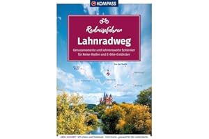 KOMPASS Radreiseführer Lahnradweg: Von der Quelle zum Rhein mit Extra-Tourenkarte, Reiseführer und exakter Streckenbeschreibung