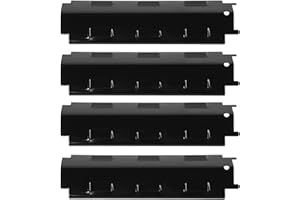 HAPIVIDA Piezas de Repuesto para Tiendas de Campaña de Calor Difusor de Parrilla de Gas Piezas de Repuesto para Domador de Llamas Cubierta de Quemadores de Protección Térmica de Acero Inoxidable (4piezas)