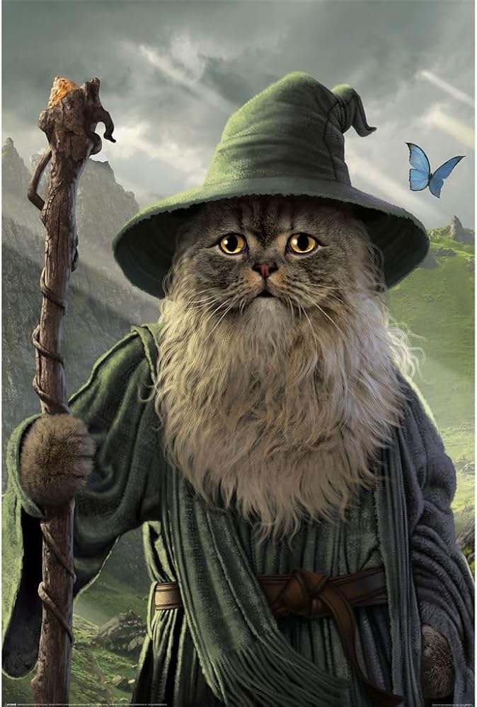 Pyramid International Catdalf Poster
