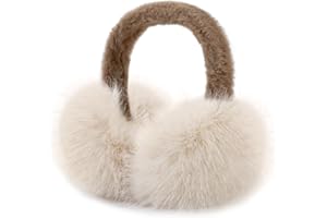 SEYUFN Cache Oreille Femme Cache Oreille Fille Pliables Cache-Oreilles Femme Hiver Pelucheux Cache oreilles Homme Chauds