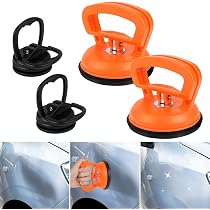 Kit 2 Ventouses Débosselage Carrosserie - Diamètre 5.7 Cm - Pour Bosses Voiture, Verre, Surfaces Lisses - 7