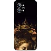 Gramaphone Realme GT 2 Pro ile Uyumlu Retro Desenli Telefon Kılıfı + Ekran Koruyucu - 5833