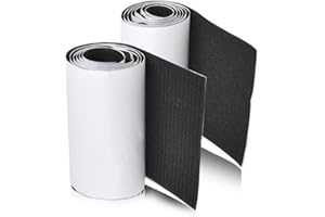 MARCHONE STAY GENT Self Adhesive Hook and Loop Tape for Guitar Pedal Cable Management and Slipping Couch Cushions 1M x 110mm