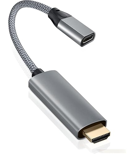 Usb C Cable Hdmi Iphone Amazon Hdmi Usb C Adaptador USB-C A HDMI