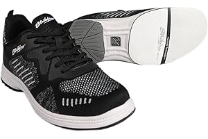 KR Strikeforce Captain Black/Grey/White Right Hand Bowling Shoes