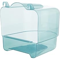 Mangiatoia Per Uccelli Per Pappagalli, Canarini, Pappagalli, Fringuelli, Parrocchetti, Contenitori Per Semi, In Plastica Per Uso Alimentare, 5 Pezzi - 2