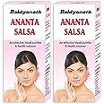 Baidyanath Anant Salsa - 220 ml (pack of 2) | Herbal Extract for Enhancing Skin Care | Blood Purification, and Hair Health |